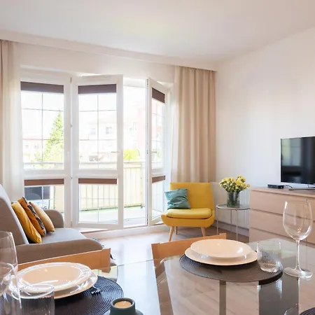 Apartament Os.baltyk Daire Grzybowo (West Pomeranian)